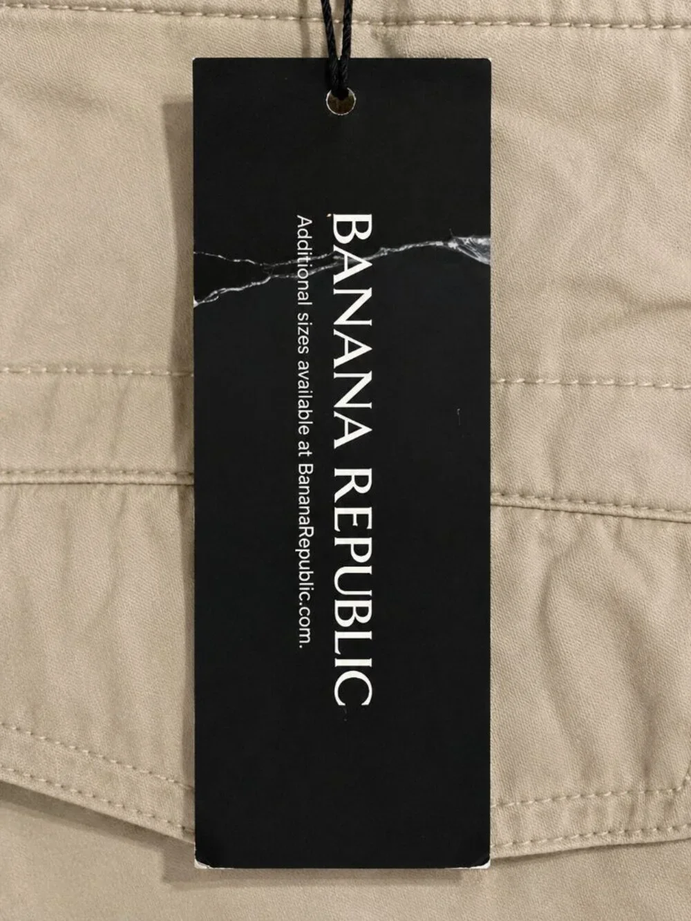 NWT Banana Republic Heritage Cargo Pants Men's 34x32 Khaki Utility Relaxed Fit